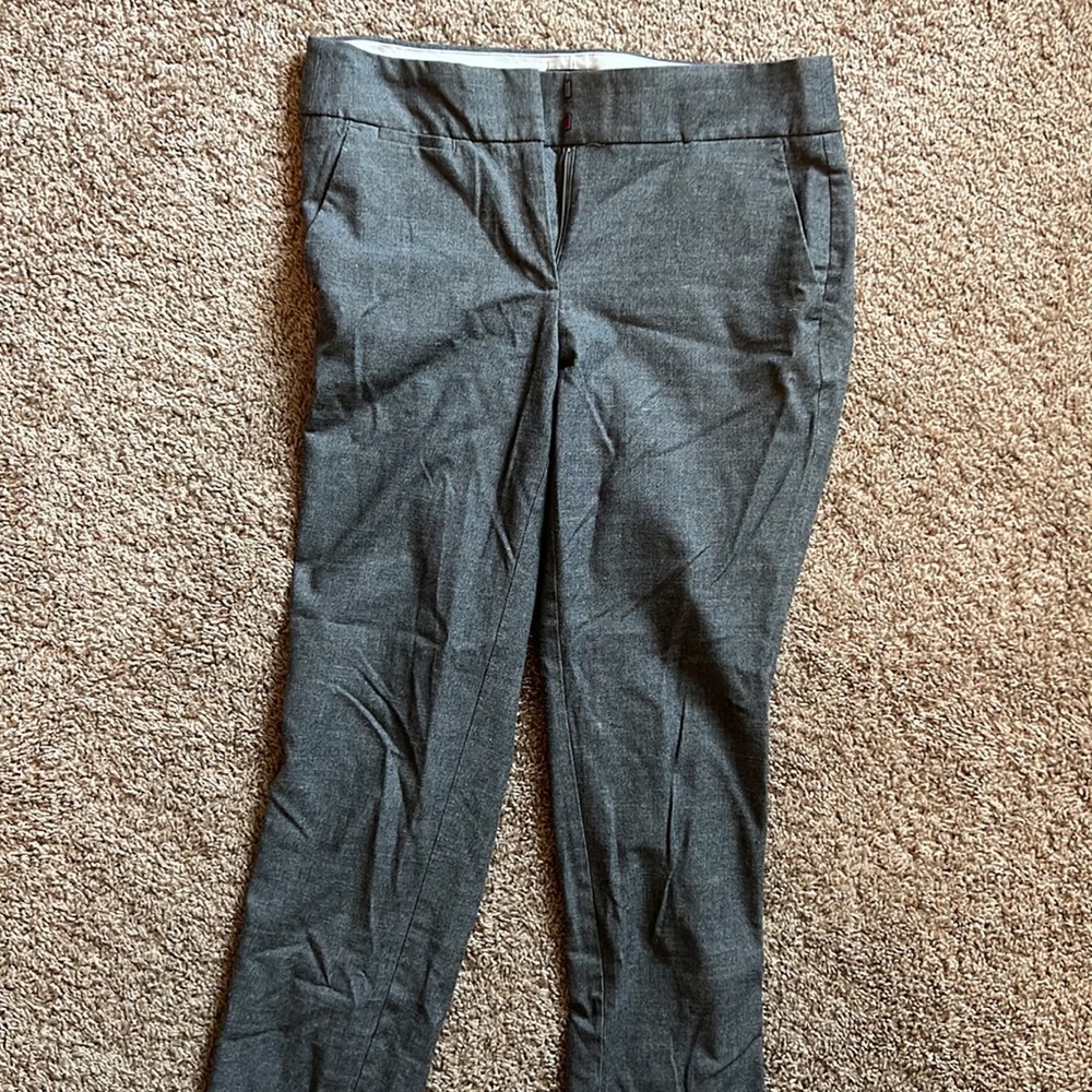 Loft Gray Work Pants